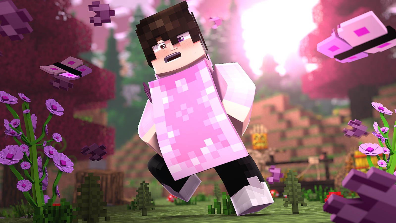 Imagem do Minecraft e Capas